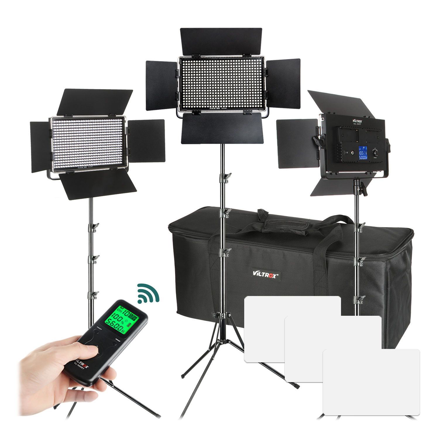 Viltrox VL-S50T LED Light Triple Kit