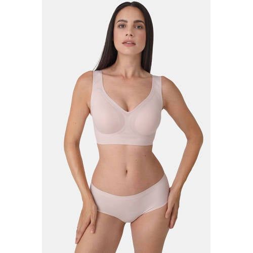 Sassa Mode seamless slip Bonded Micro lichtbeige