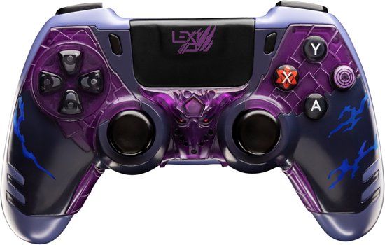 Lexip Sasuke "Revenge" draadloze controller - Naruto Shippuden anime design - PC & Nintendo Switch