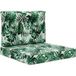 Maison Exclusive Coussin d'extérieur Polyester Motif Feuille