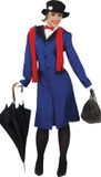 Fiestas Guirca Verkleedjurk English Lady Polyester Blauw Mt L