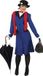 Fiestas Guirca Verkleedjurk English Lady Polyester Blauw Mt L