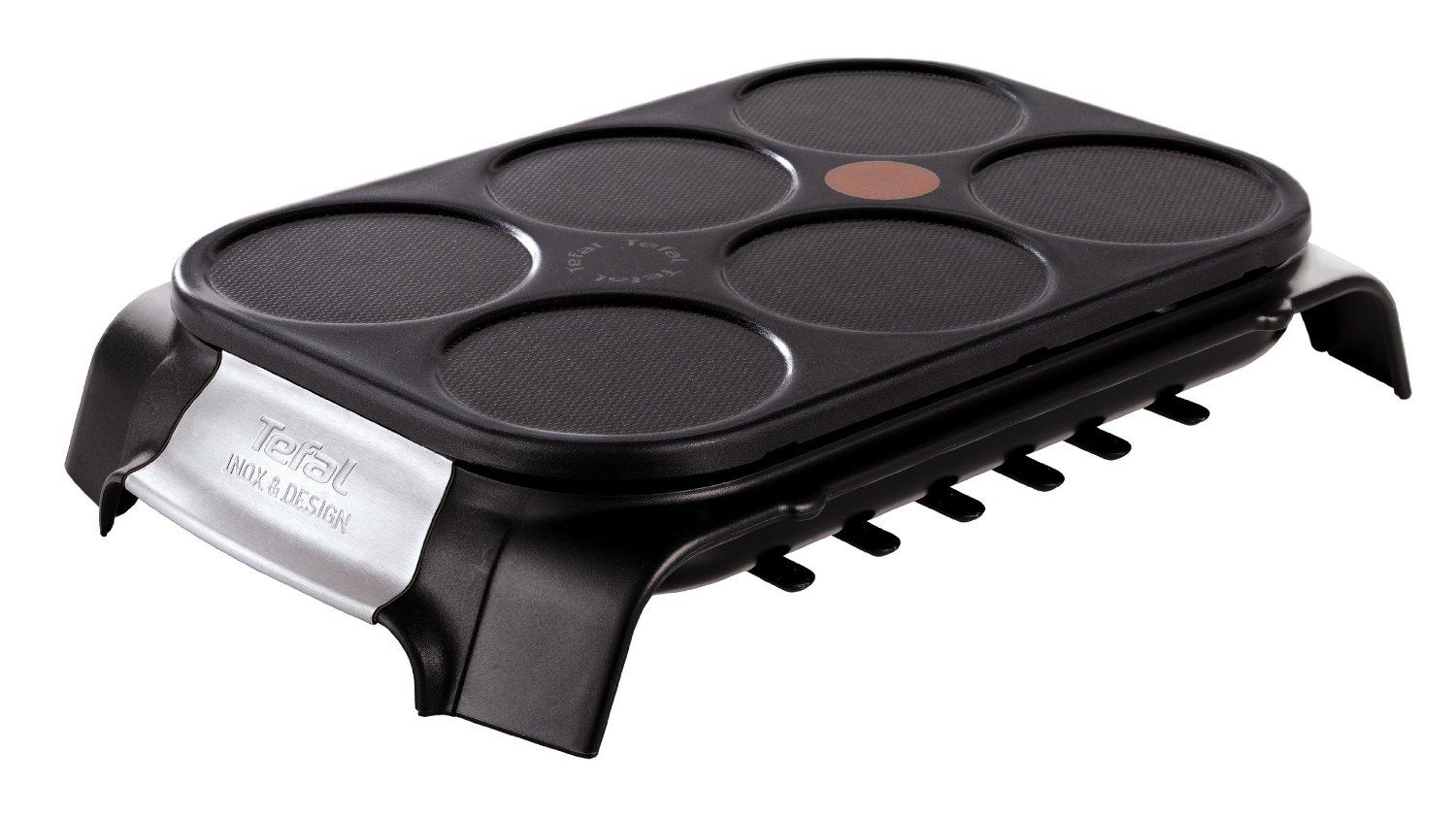 Tefal Crep'party PY558813 - Crêpe Maker - 6 crêpes - 1000W - Black