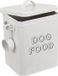 Boîte de rangement rectangulaire sans marque Métal Blanc 6,5 l