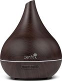 Zenful Timber Dark Elektrische Geurverspreider - 550ML - Zwart/Bruin
