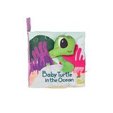 Manhattan Toy Wat is er buiten? Zacht baby-activiteitenboek over zee met babyrammelaar