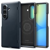 Spigen Hoesje Geschikt voor Samsung Galaxy Z Fold 8 Ultra - Slim Armor Pro MagFit - Back Cover Compatibel met MagSafe / Qi2 - Scharnier Bescherming - Metal Slate