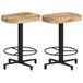vidaXL Barkrukken 2 st 52 cm massief mangohout