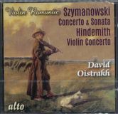 Concertos Alto Szymanowski Violin Conc #1 / Sonata #1 / Hindemith: Violin Concerto