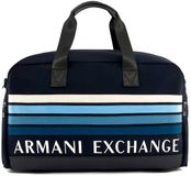 Armani Exchange Shopper Tas Blauw Polyamide Gestreept Unisex Volwassenen