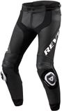 REV'IT! Trousers Apex Zwart Wit Standaard Motorbroek - Maat 54