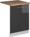 Vicco Fame-Line Vaatwasserfrontpaneel – 60 cm, WB Eik Antraciet Hoogglans