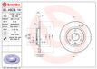 BREMBO Remschijfset 08.4929.14 - 2 stuks
