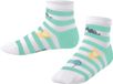 FALKE Striped Jellies Korte sokken kinderen wit - maat 31-34