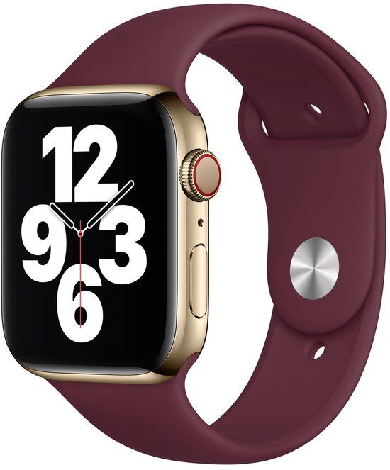 Apple Sport Band voor de Apple Watch | 44/45/46/49 mm - Maat M/L - Plum