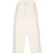 Hommes tresse Bande Pantalon Crème Pantalon