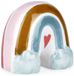 Vilde Serie - Decoratieve Spaarpot - Tęcza Vorm - Keramiek - Pastelkleuren