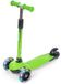 LifeGoods Kinderstep - Step 2-5 Jaar - 3 Lichtgevende LED Wielen - Hoogte Verstelbaar - Jongens/Meisjes - Groen