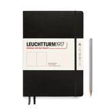 Leuchtturm 1917 Hardcover B5 Notitieboek - Black - Blanco