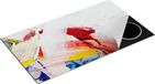 Chefcare Inductie Beschermer Abstracte Kunst van Verf Kleuren - 95x55 cm - Multicolor