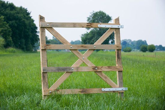 Intergard Tuinpoort tuinhek eiken 75x100cm