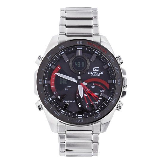 Casio Edifice ECB-900DB-1AER Herenhorloge Zilverkleurig 44 mm