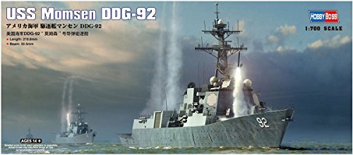 Hobbyboss 1:700 Schaal"USS Momsen DDG-92" Model Kit (Grijs)