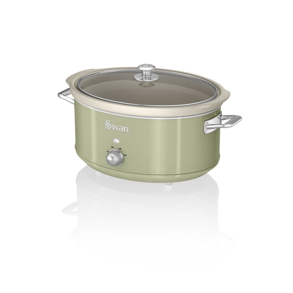 Swan SF17031GN - Elektrische Sudderpan - Groen - 6.5 liter