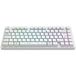 Dark Project DPKB_NOVA_81_ISO_WHITE Toetsenbord Gamen USB + RF Wireless + Bluetooth QWERTZ Wit