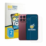 BROTECT Screenprotector voor Xiaomi Poco F9 Ultra (Voor+Camera) - Folie Beschermfolie transparant 2 Stuks