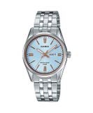 Casio Polshorloge Blauw Metaal Analoog Quartz Mannen LTP-1335D-2AV