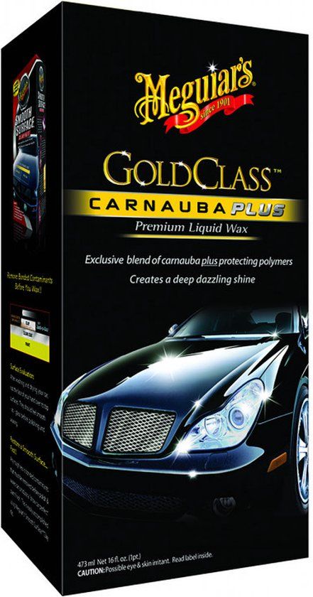 Meguiars Gold Class Carnauba Plus Premium Liquid Wax 473 ml