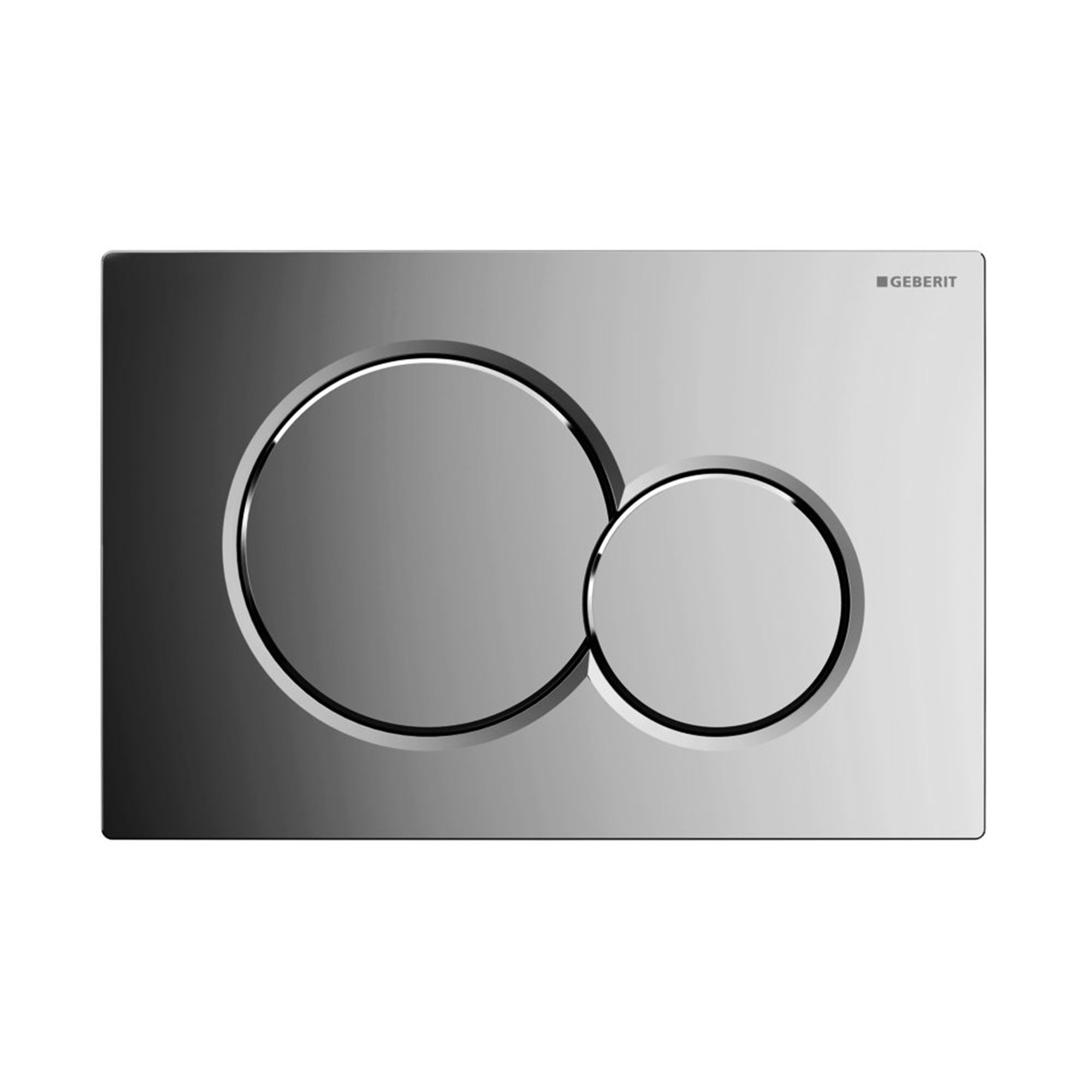 Geberit Sigma 01 Bedieningspaneel - Chroom - Dual Flush - Rond