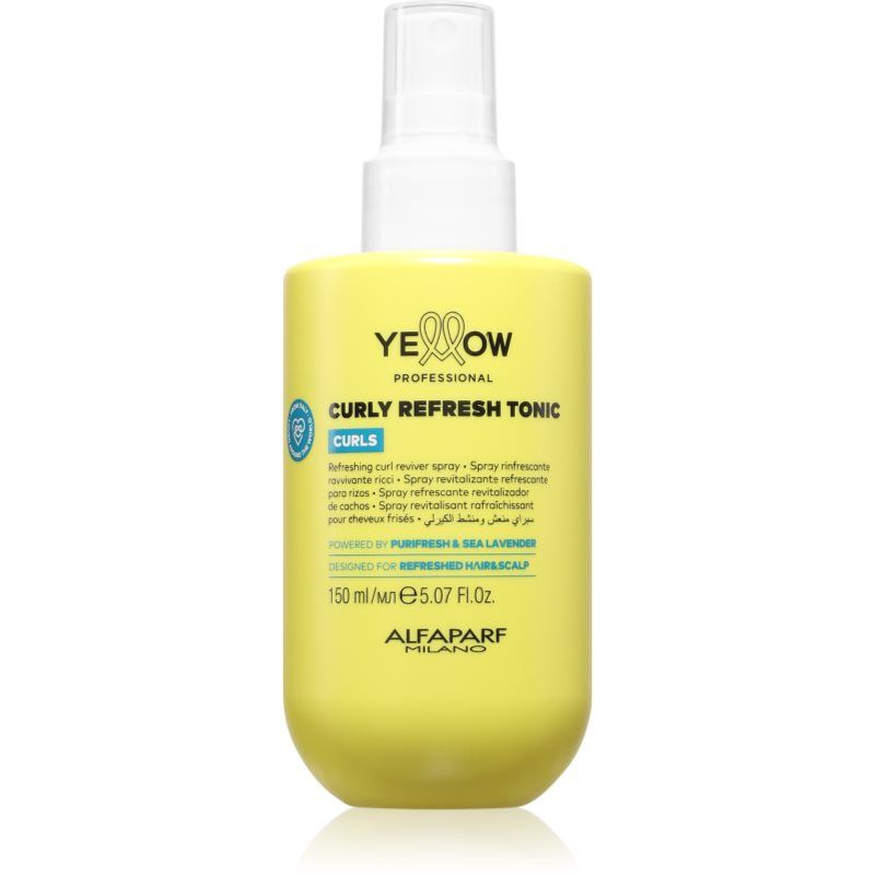 Yellow Professional Curls