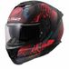LS2 FF808 Stream II Jungle Matt Zwart Roze Blauw Integraalhelm - Maat XL