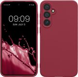 kwmobile telefoonhoesje geschikt voor Samsung Galaxy A55 5G - Hoesje voor smartphone - Precisie camera uitsnede - In bordeaux-violet