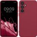 kwmobile telefoonhoesje geschikt voor Samsung Galaxy A55 5G - Hoesje voor smartphone - Precisie camera uitsnede - In bordeaux-violet