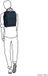 Daniel Ray Daveyton Dull Rubber PU Rugzak - Marine