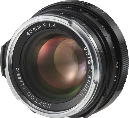 Voigtländer Nokton 40mm f/1.4 VM Lens - Black