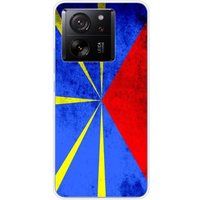 1001 coques Xiaomi Siliconen hoesje compatibel met Xiaomi 13T Reunion Flag