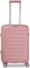 Franky London 4 wielen Cabinewagen S 55 cm met uitbreidingsplooi - Harde bagage - Combinatieslot - rose