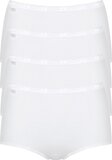 sloggi Basic+ Dames Maxi slip - 4-pack - Wit - Maat 46 (3XL)