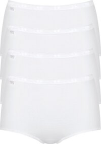 sloggi Basic+ Dames Maxi slip - 4-pack - Wit - Maat 46 (3XL)