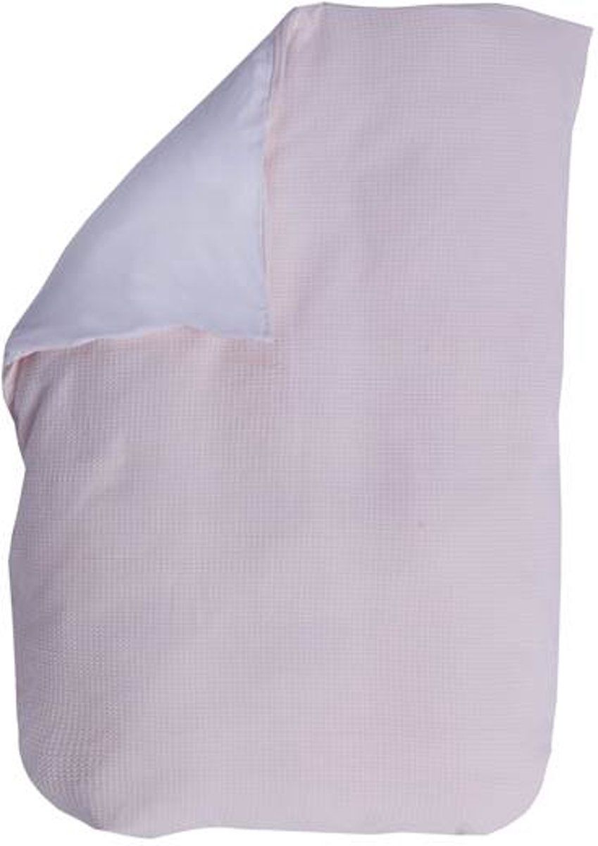 Bink Bedding Pique dekbedovertrek Roze Ledikant (100x135 cm - geen sloop)
