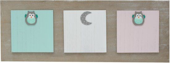 Deknudt Frames S67TT1 E3 Magnetisch memobord in hout voor 3 foto's of kaartjes