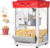 VEVOR Popcornmachine 800W Rood