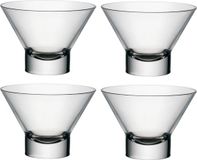 Bormioli Rocco coupes à glace/sorbet sur pied - set 8x - verre - 370 ml - Verres à coupe glacée/bols