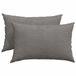 vidaXL Zitkussens 2 stuks Lichtgrijs 60 x 40 cm Corduroy stof