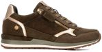 XTI - Sneaker Dames kaki - Comfortabel en veelzijdig schoeisel – Casual mode - Model 14636806 (Maat 38)