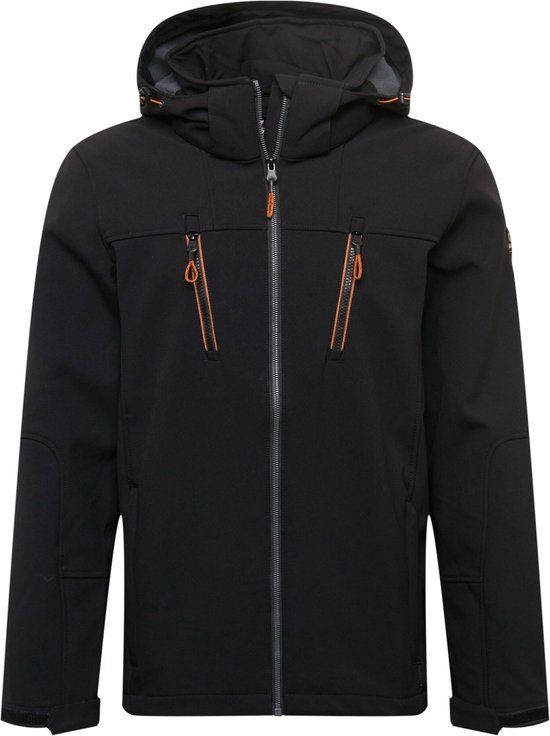 Killtec KOW 163 Men Softshell Jacket - Black - Size M - Autumn/Winter 2022